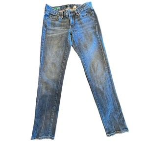 J Crew jeans Stretch Woman Boot Cut Medium Wash Jeans Size 27 Slim